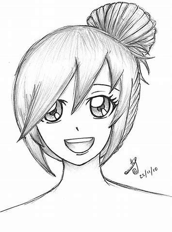 Featured image of post Cartoon Anime Pencil Easy Drawings